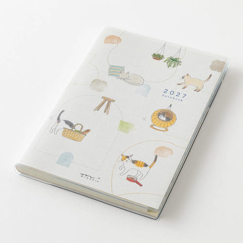 POCKET DIARY B6 CAT 2027