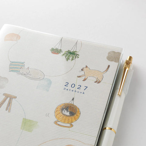POCKET DIARY B6 CAT 2027