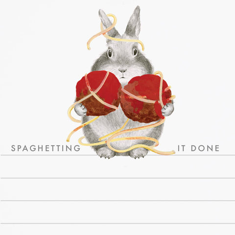 Spaghetting it Done Notepad