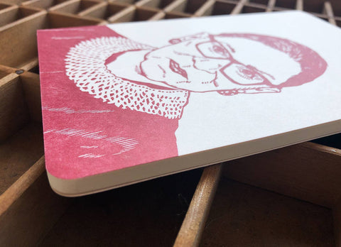 Ruth Bader Ginsburg notebook