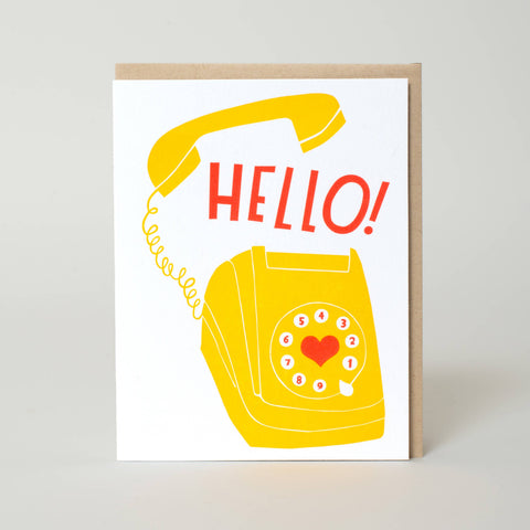 Telephone + Hi Letter Writing Write Me Back Pen Pal Kit