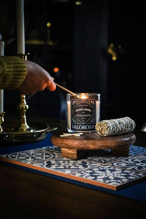 Sacred Smoke Candle | Frankincense, Myrrh, Oud Candle