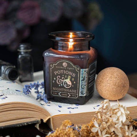 Curiosity Candles: Potions & Nightshade