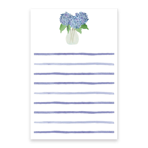 Hydrangea Notepad