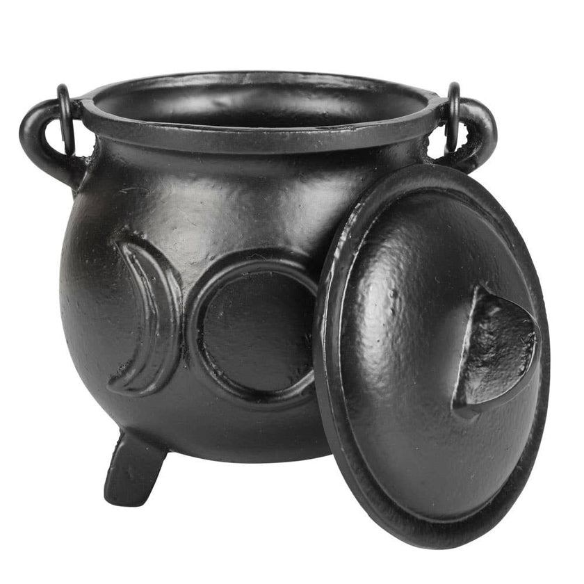Cast Iron Cauldron Triple Moon – Slackline Press
