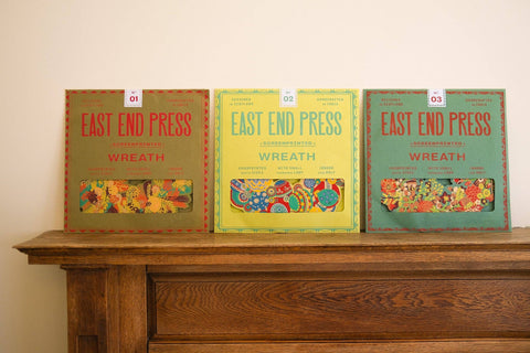 Bauble Cotton Board Wreath