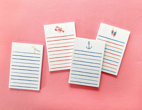 Lobster Watercolor Notepad