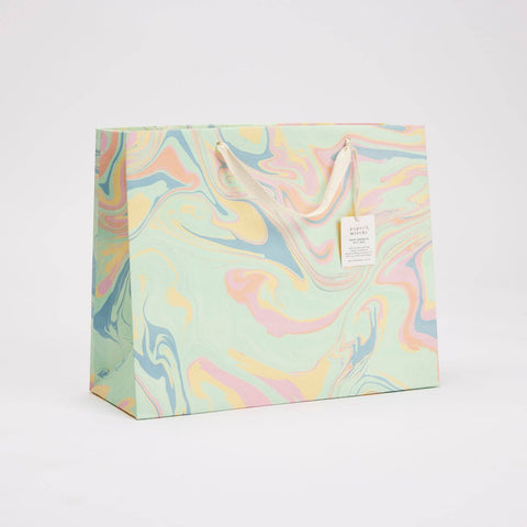 Large Bouquet Hand Marbled Gift Bags