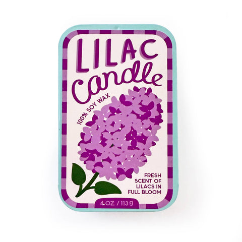 Lilac Candle