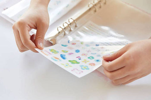 OTONA Sticker Binder Pocket Refill — Add-On Pages: Standard