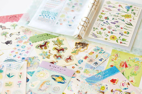 OTONA Sticker Collection Binder: Pink