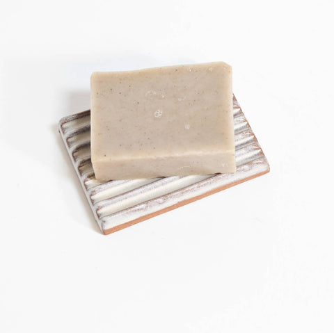Soap Dish | Cream | Handmade Glazed Ceramic