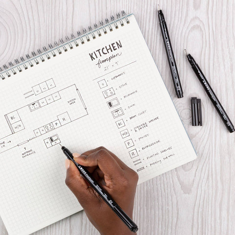 Tombow - MONO Drawing Pens - 3-Pack