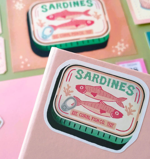 Sardines Sticker