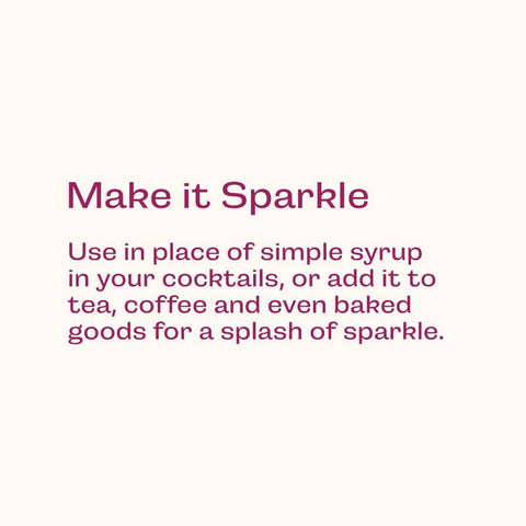 Glitter Simple Syrup