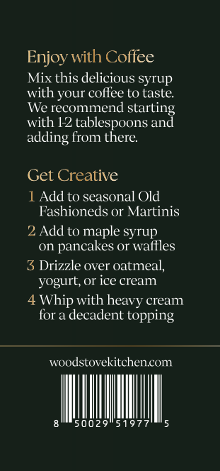 Pumpkin Spice Coffee & Cocktail Syrup