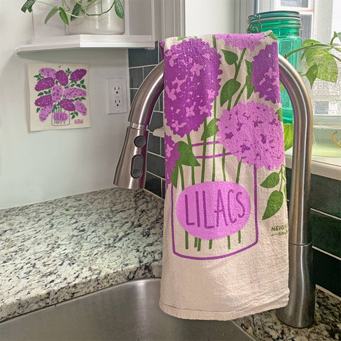 Flower Garden - Tea Towel Set of 2