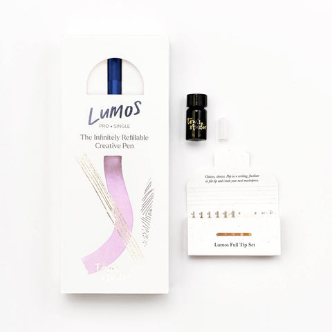 Lumos Pro - Refillable Multi-Tip Pen: Duo Tip