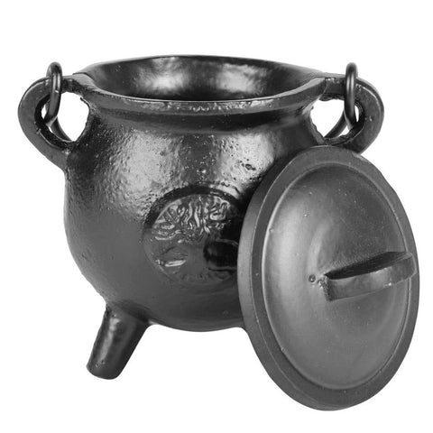 Cast Iron Cauldron Small Tree Of Life