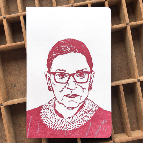 Ruth Bader Ginsburg notebook