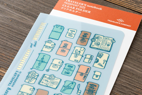 Clear Folder 2027 (Passport Size)