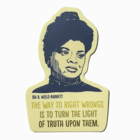 Ida B Wells-Barnett sticker