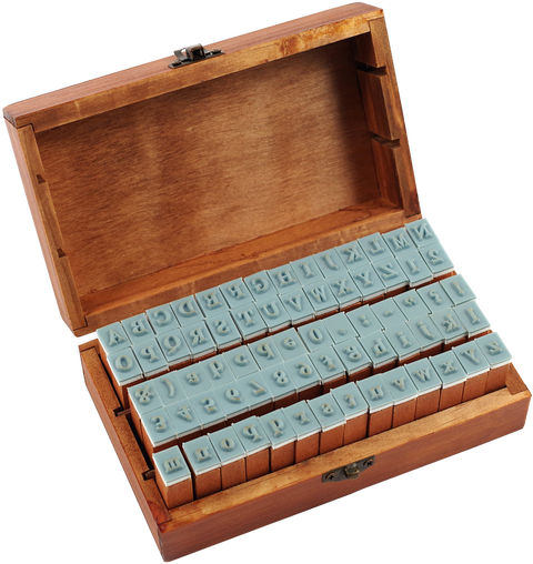 Studio Series Letterpress Stamp Set