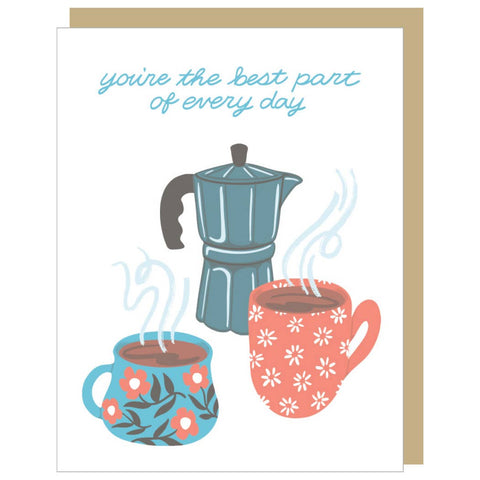Coffee Date Love Card