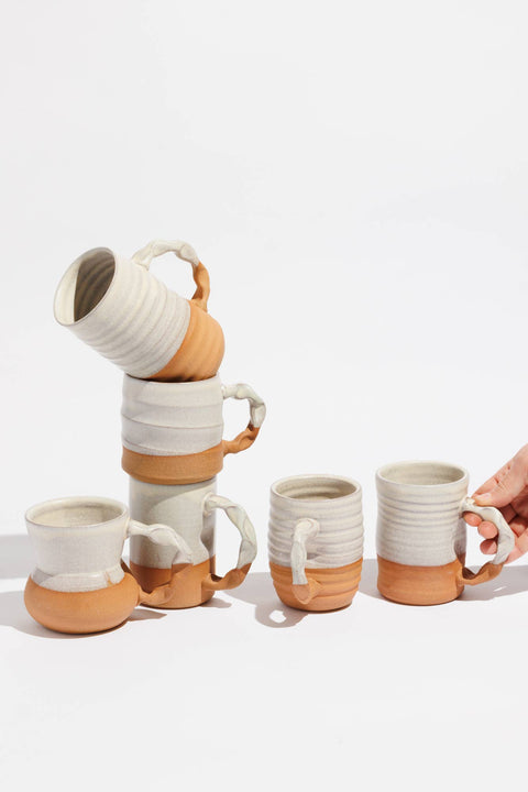 Handmade Glazed Ceramic Mugs