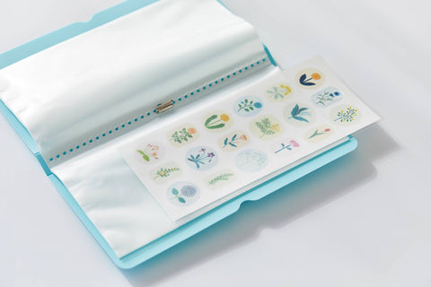 OTONA Sticker File Organizer: Light Blue