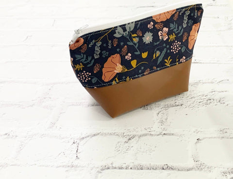 Make up bag, Zipper Pouch, Cosmetic Bag