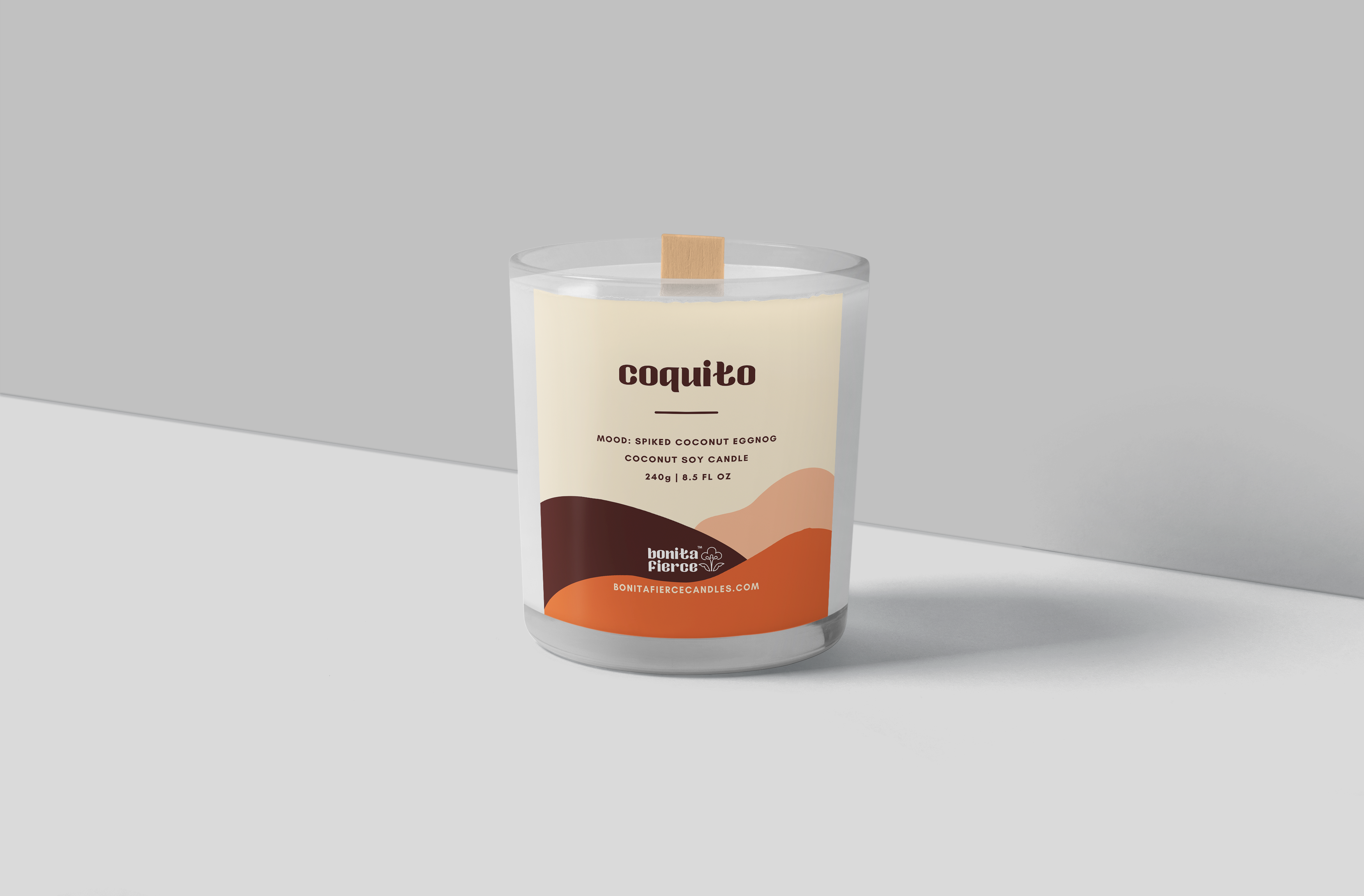 Bonita Fierce Candles Coquito Candle - Thumbnail 4