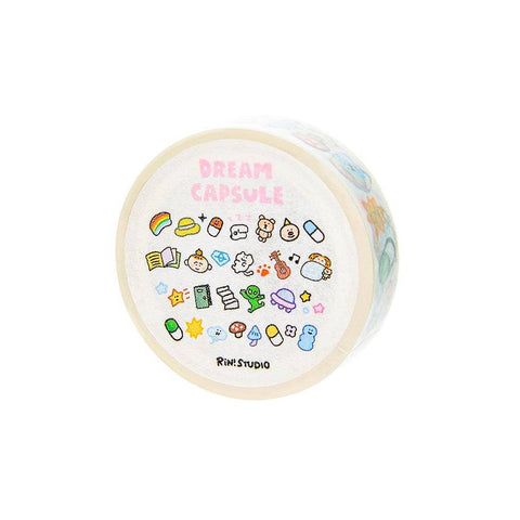 Kawaii Washi Tape: Dream Mini Emoji Scrapbook