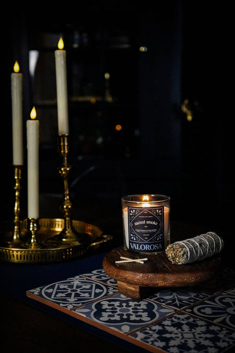 Sacred Smoke Candle | Frankincense, Myrrh, Oud Candle