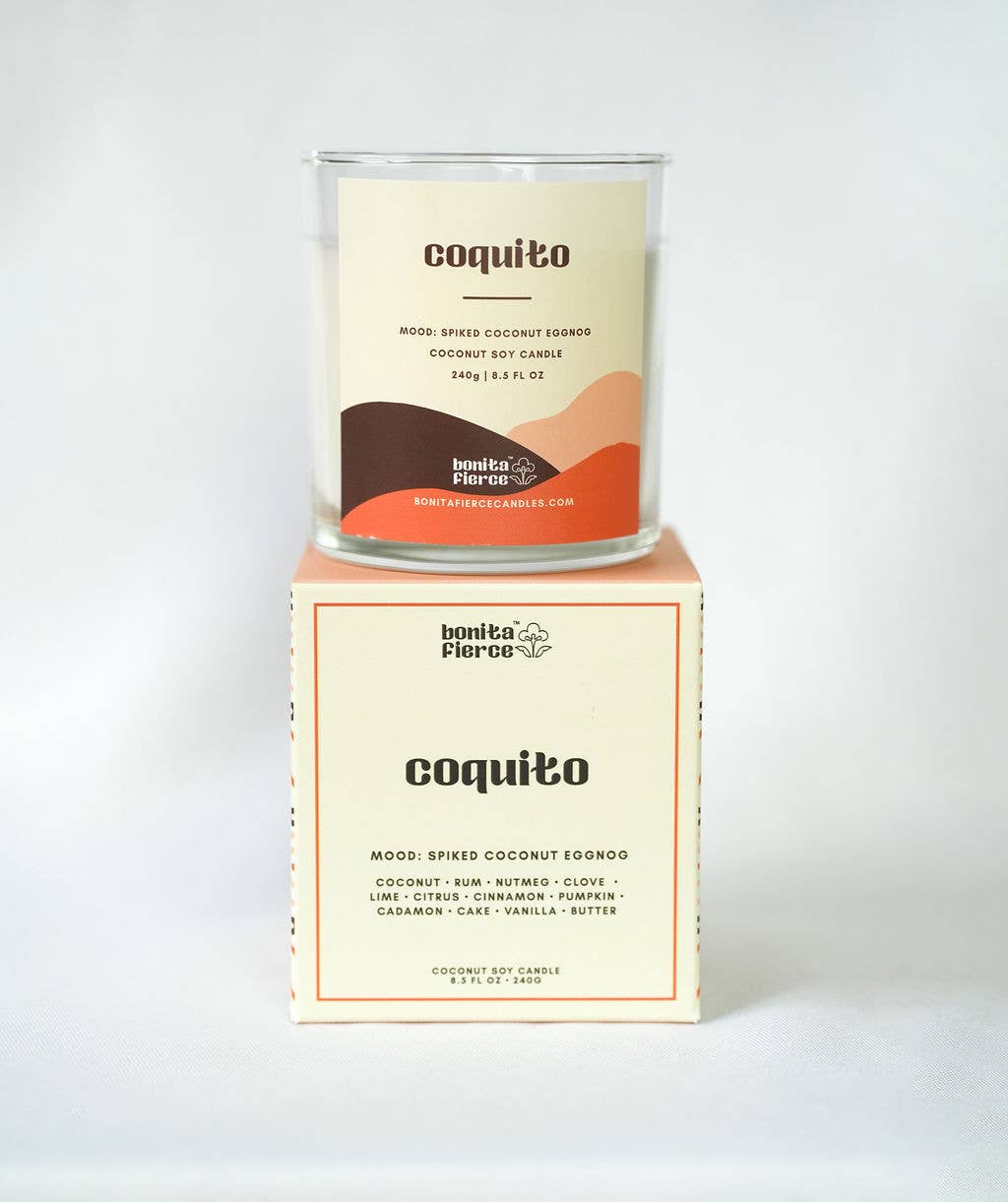 Bonita Fierce Candles Coquito Candle - Thumbnail 5