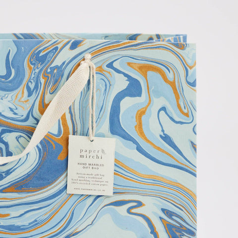 Large Celebration Hand Marbled Gift Bags