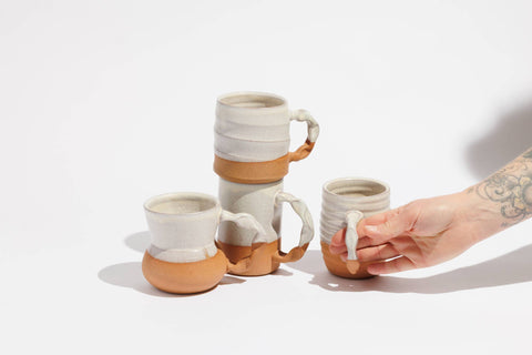 Handmade Glazed Ceramic Mugs