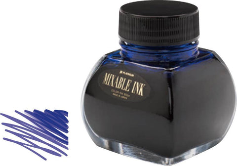 Platinum Mixable Ink 60cc: Aurora Blue / 20cc