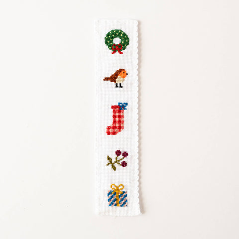 Christmas Counted Cross Stitch Bookmark Kit