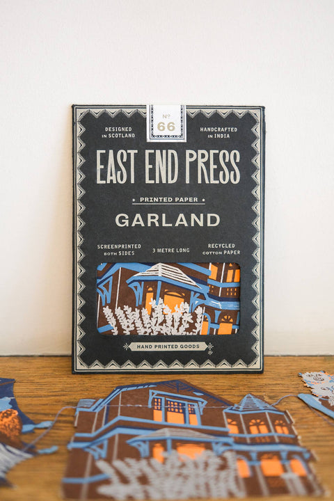 Haunted House Sewn Garland