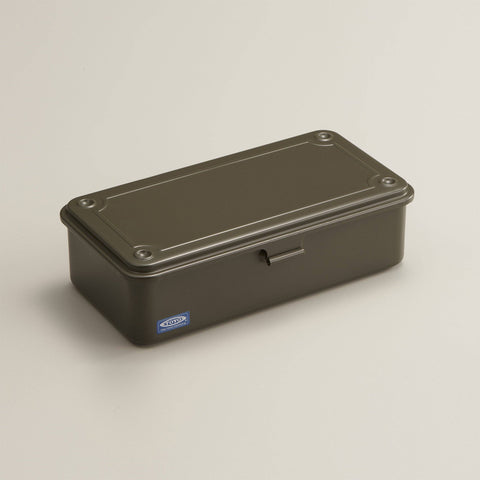 Ameico - Toyo - Steel Stackable Storage Box T-190: Antique Green