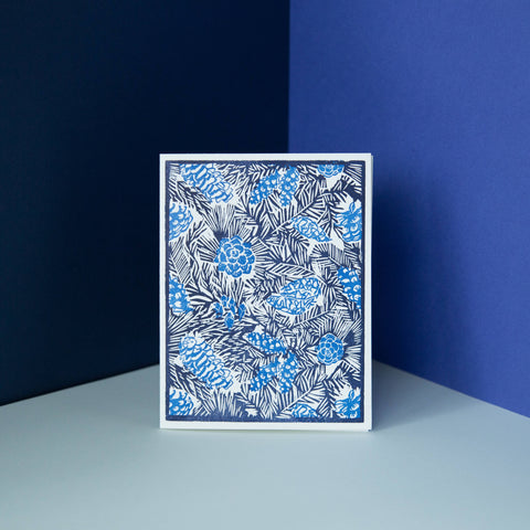 Winter Botanicals Letterpress Cards: Box of 6