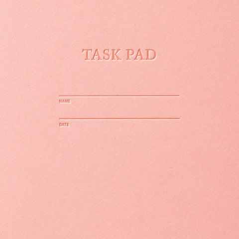 Pink Lemonade Task Pad Notebook