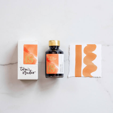 Tom's Studio Fountain Pen Ink - Marmalade