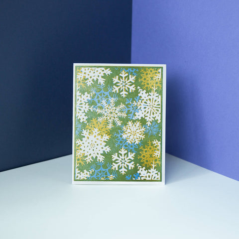 Winter Botanicals Letterpress Cards: Box of 6