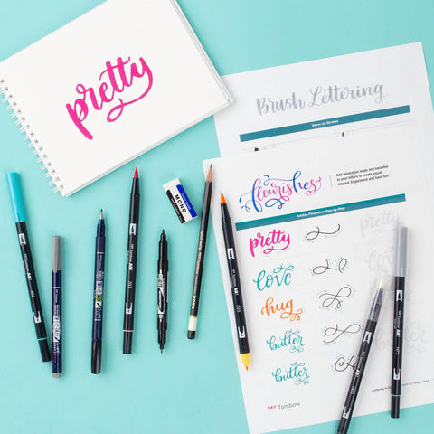 Tombow Lettering in Color Set