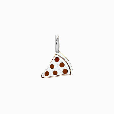 Pizza Charm - Silver