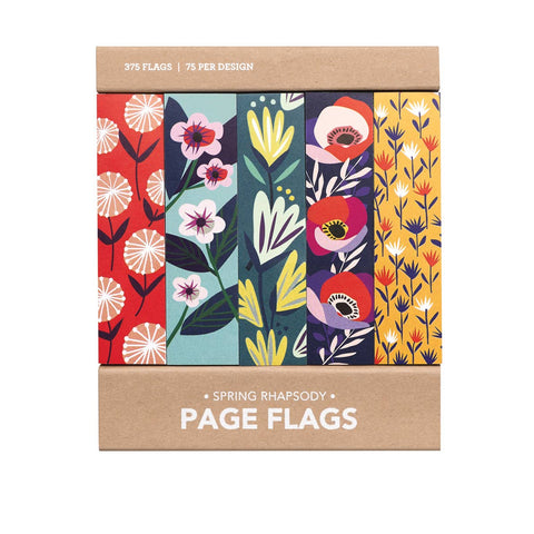 Floral Rhapsody Page Flags