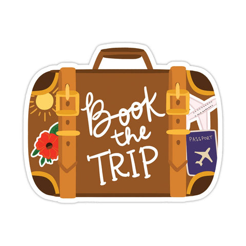 Book the Trip Vinyl Sticker