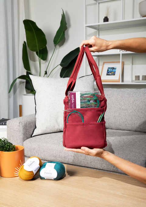 Soolla - Soolla Studio Artist Bag, Coffee Bean, Craft Tote Bag